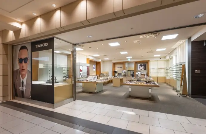 水野メガネ本店の外観