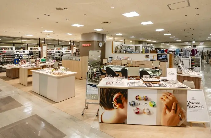 水野メガネ本店の外観